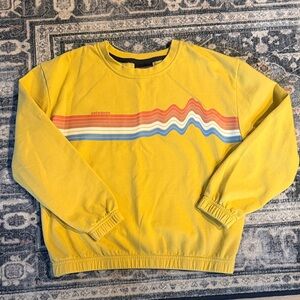 Patagonia Girls Crew Sweatshirt Yellow